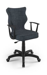 Biuro kėdė Entelo Norm AT04, tamsiai pilka kaina ir informacija | Biuro kėdės | pigu.lt