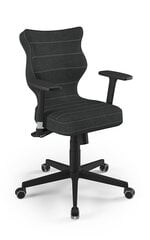Biuro kėdė Entelo Nero DC17 6, juoda kaina ir informacija | Biuro kėdės | pigu.lt