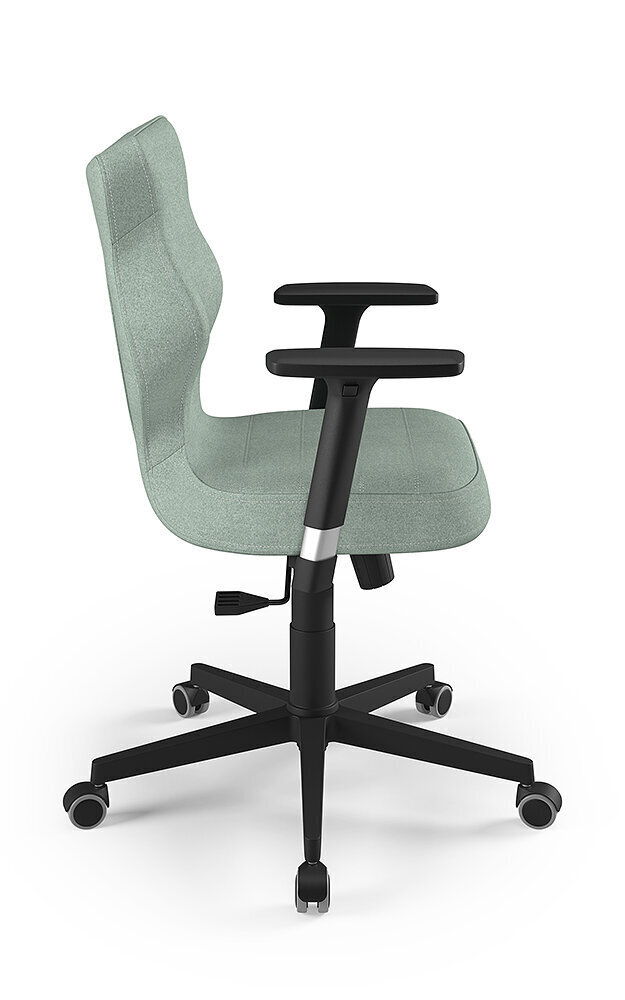 Biuro kėdė Entelo Nero DC20 6, žalia/juoda kaina ir informacija | Biuro kėdės | pigu.lt
