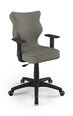 Biuro kėdė Entelo Duo FC03 6, pilka/juoda