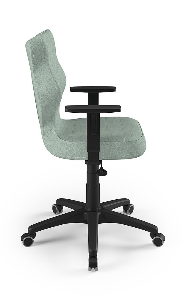 Biuro kėdė Entelo Duo DC20 6, žalia/juoda цена и информация | Biuro kėdės | pigu.lt