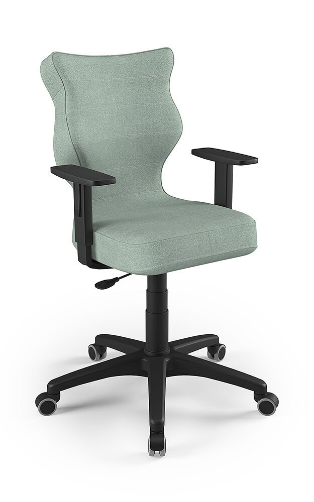 Biuro kėdė Entelo Duo DC20 6, žalia/juoda kaina ir informacija | Biuro kėdės | pigu.lt