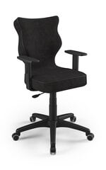 Офисное кресло Entelo Duo AT01 6, черное цена и информация | Офисные кресла | pigu.lt