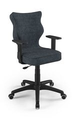 Biuro kėdė Entelo Duo AT04 6, tamsiai pilka/juoda kaina ir informacija | Biuro kėdės | pigu.lt