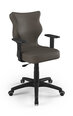 Офисное кресло Entelo Duo VL03 6, серое/черное