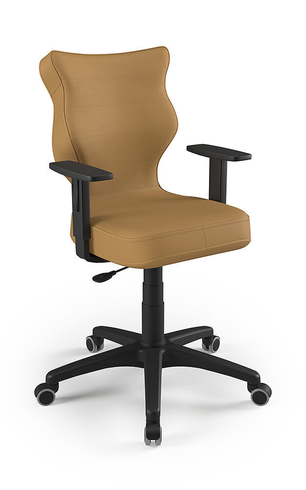 Biuro kėdė Entelo Duo VL26 6, juoda/smėlio spalvos kaina ir informacija | Biuro kėdės | pigu.lt