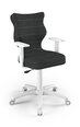 Biuro kėdė Entelo Duo DC17 6, juoda/balta