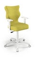 Biuro kėdė Entelo Duo DC19 6, žalia/balta