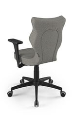 Офисное кресло Entelo Perto Black TW03, серое цена и информация | Офисные кресла | pigu.lt