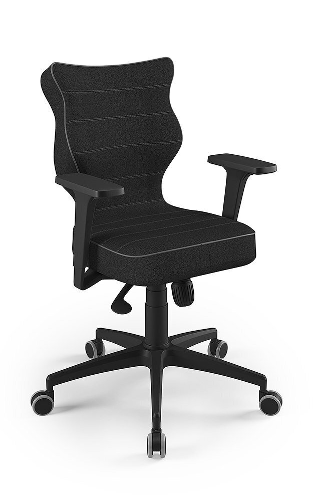 Biuro kėdė Entelo Perto Black TW17, tamsiai pilka kaina ir informacija | Biuro kėdės | pigu.lt