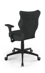 Biuro kėdė Entelo Perto Black DC17, tamsiai pilka kaina ir informacija | Biuro kėdės | pigu.lt