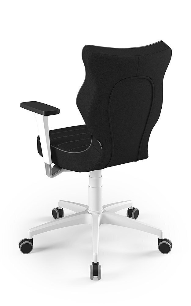 Biuro kėdė Entelo Perto White FC01, juoda kaina ir informacija | Biuro kėdės | pigu.lt