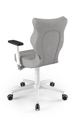 Офисное кресло Entelo Perto White DC18, серое цена и информация | Офисные кресла | pigu.lt