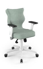 Biuro kėdė Entelo Perto White DC20, žalia kaina ir informacija | Biuro kėdės | pigu.lt