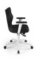 Biuro kėdė Entelo Perto White VL01, juoda kaina ir informacija | Biuro kėdės | pigu.lt