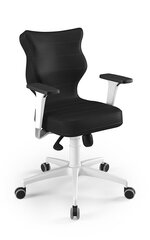 Офисное кресло Entelo Perto White VL01, черное цена и информация | Офисные кресла | pigu.lt
