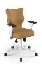 Biuro kėdė Entelo Perto White VL26, smėlio spalvos kaina ir informacija | Biuro kėdės | pigu.lt