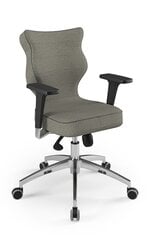 Офисное кресло Entelo Perto Poler TW33, серое цена и информация | Офисные кресла | pigu.lt