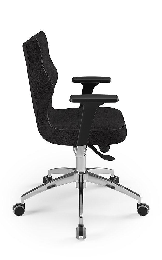 Biuro kėdė Entelo Perto Poler AT01, juoda kaina ir informacija | Biuro kėdės | pigu.lt