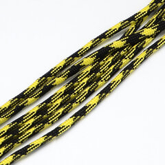 Parašiutų virvė(paracord) 4mm juoda/geltona 1m kaina ir informacija | Papuošalų gamybai, vėrimui | pigu.lt