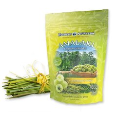 Džiovinti indiškojo lapainio vaisiai Everest Ayurveda Amalaki Lemongrass, 100 g kaina ir informacija | Riešutai, sėklos, džiovinti vaisiai | pigu.lt