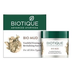 Purvo kaukė veidui Biotique „Bio Mud Revitalizing Face Pack“, 75 g kaina ir informacija | Veido kaukės, paakių kaukės | pigu.lt