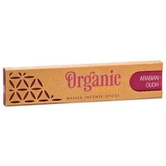 Ароматические палочки Organic Goodness Arabian Oudh, 15 г цена и информация | Ароматы для дома | pigu.lt