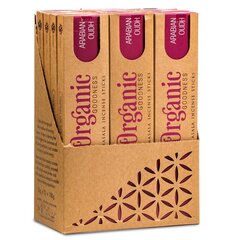 Smilkalų lazdelės Organic Goodness Arabian Oudh, 15 g kaina ir informacija | Namų kvapai | pigu.lt