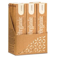 Smilkalų lazdelės Organic Goodness Jasmine, 15 g kaina ir informacija | Namų kvapai | pigu.lt