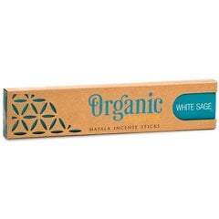 Smilkalų lazdelės Organic Goodness White Sage, 15 g kaina ir informacija | Namų kvapai | pigu.lt