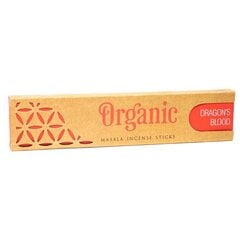 Благовония Organic Goodness Dragon's Blood, 15 г цена и информация | Ароматы для дома | pigu.lt