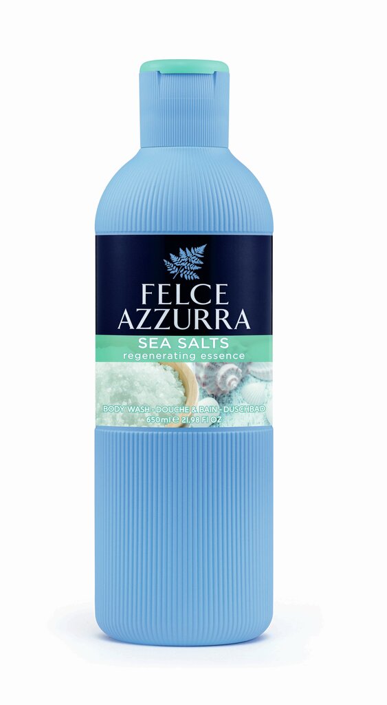 Dušo želė Felce Azzurra Sea Salts, 650 ml kaina ir informacija | Dušo želė, aliejai | pigu.lt