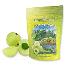 Džiovinti indiškojo lapainio vaisiai Everest Ayurveda Amalaki, 100 g kaina ir informacija | Riešutai, sėklos, džiovinti vaisiai | pigu.lt