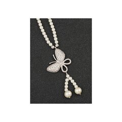 Ожерелье с бабочкой цена и информация | Женский браслет | pigu.lt