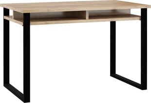 Rašomasis stalas Meblocross Cross Cro-03 M, šviesiai rudas/juodas kaina ir informacija | Kompiuteriniai, rašomieji stalai | pigu.lt