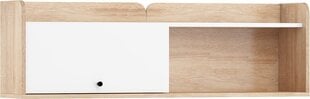 Подвесной шкафчик Meblocross Dolce Dol-24 M, цвет дуба/белый цена и информация | Шкафчики в гостиную | pigu.lt