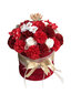 Muilo gėlių puokštė aksominėje dėžutėje, 650 g kaina ir informacija | Muilai | pigu.lt