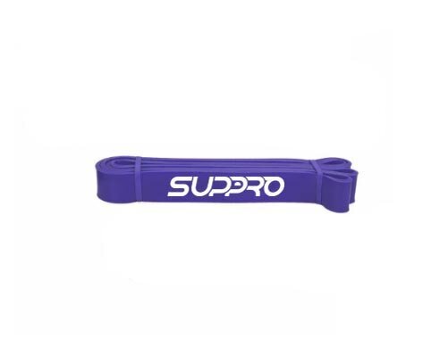 Pasipriešinimo guma SUPPRO, violetinė 20 - 45kg kaina ir informacija | Pasipriešinimo gumos, žiedai | pigu.lt