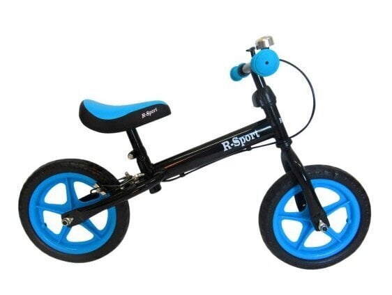 Balansinis dviratis R4 R-Sport, juoda/mėlyna kaina ir informacija | Balansiniai dviratukai | pigu.lt