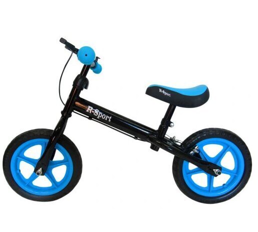 Balansinis dviratis R4 R-Sport, juoda/mėlyna цена и информация | Balansiniai dviratukai | pigu.lt