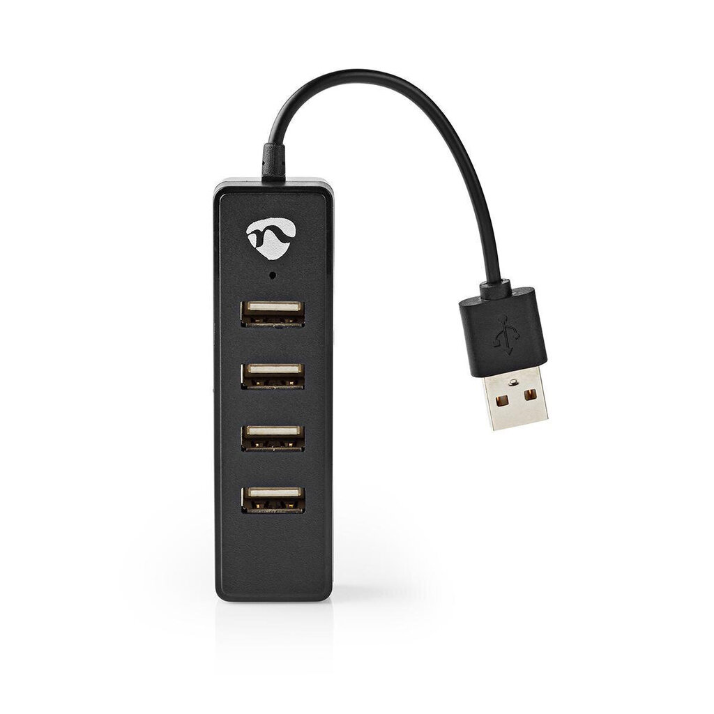 Centrinis mazgas Nedis, USB 2.0 kaina ir informacija | Adapteriai, USB šakotuvai | pigu.lt