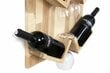 PromiDesign medinė vyno lentyna kaina ir informacija | Virtuvės įrankiai | pigu.lt