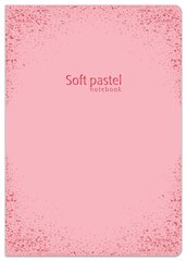 Тетрадь в линейку Soft pastel А5, 52 листов цена и информация | Тетради и бумажные товары | pigu.lt