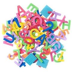 Наклейки из пенопласта, буквы и цифры, 94 шт. цена и информация | Развивающие игрушки | pigu.lt