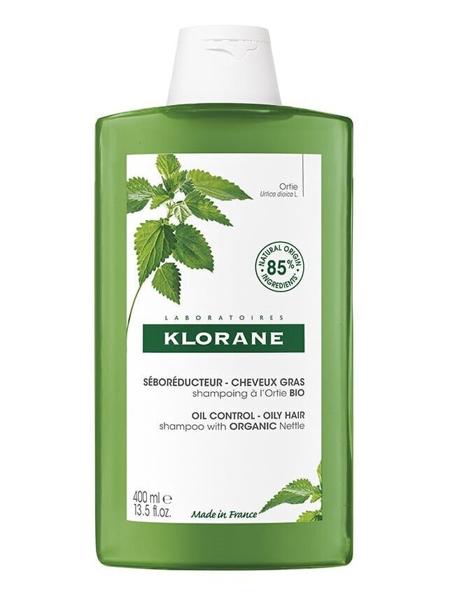 Plaukų šampūnas riebiems plaukams Klorane Oil Control, 400 ml kaina ir informacija | Šampūnai | pigu.lt