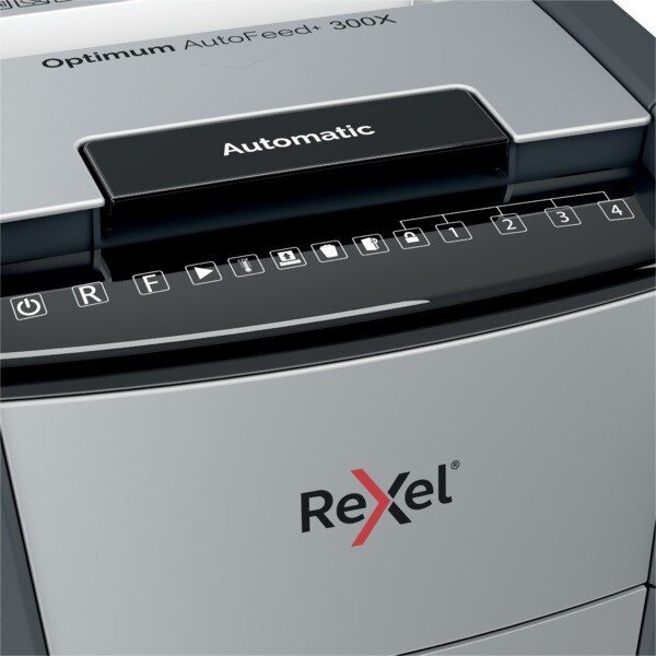 Rexel Optimum AutoFeed+ 300X kaina ir informacija | Popieriaus smulkintuvai | pigu.lt