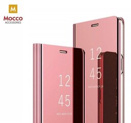 Mocco Clear View Cover Case Чехол Книжка для телефона Samsung Galaxy A42 5G Розовый цена и информация | Чехлы для телефонов | pigu.lt