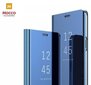 Mocco Clear View Cover Case For Samsung Galaxy A42 5G Blue цена и информация | Telefono dėklai | pigu.lt