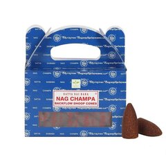 Kūginiai smilkalai Satya Nag Champa, 75 g kaina ir informacija | Namų kvapai | pigu.lt