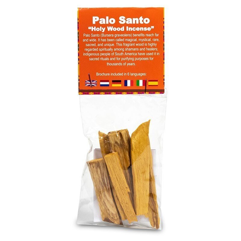 Smilkalų lazdelės Palo Santo „Šventa mediena“, 20 g kaina ir informacija | Namų kvapai | pigu.lt